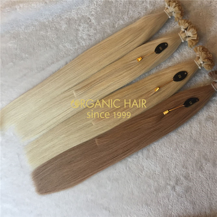 Human keratin utip hair extensions on sale X130